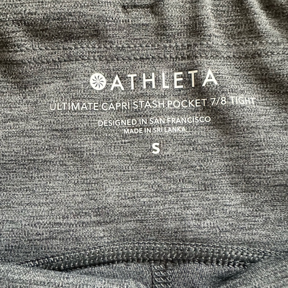 Athleta Ultimate Stash Pocket Capri - Small - Picture 9 of 9